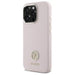 Guess Silicone Logo Strass 4G case for iPhone 16 Pro - light pink - Cell phone cases and covers<<<HurtelXML