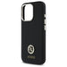 Guess Silicone Logo Strass 4G Case for iPhone 16 Pro Max - Black - Cell phone cases and covers<<<HurtelXML