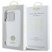 Guess Silicone Logo Strass 4G Case for iPhone 16 Pro Max - White - Cell phone cases and covers<<<HurtelXML