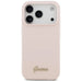 Guess Silicone Script Metal Logo MagSafe Case for iPhone 17 Pro - Pink - Cell phone cases and covers<<<HurtelXML