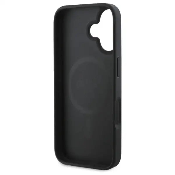 Guess Small Classic MagSafe case for iPhone 16 - black - Cell phone cases and covers<<<HurtelXML