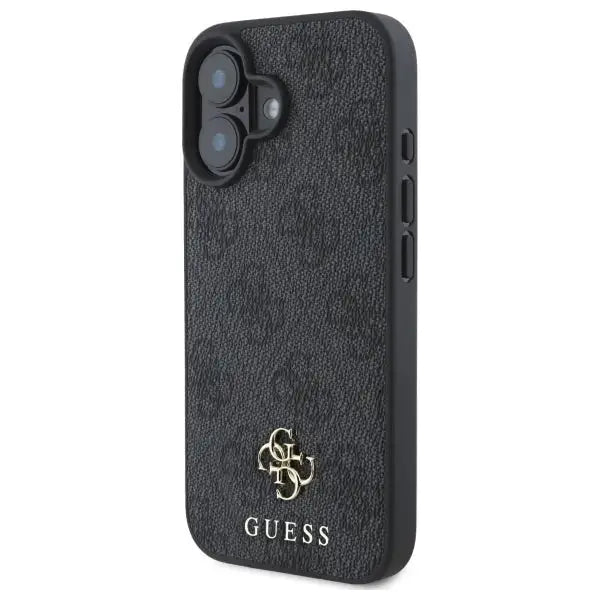 Guess Small Classic MagSafe case for iPhone 16 - black - Cell phone cases and covers<<<HurtelXML