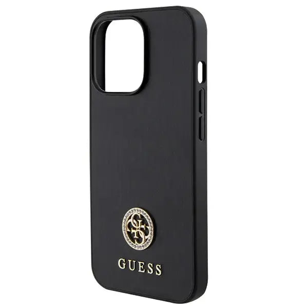 Guess Strass Metal Logo iPhone 13 Pro 6.1’’ Case - Black - Cell phone cases and covers<<<HurtelXML
