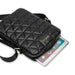 Guess Torba GUTB10QLBK 10’’ czarna/black Quilted Tablet Bag - Others<<<HurtelXML