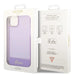 Guess Translucent iPhone 14 6.1’’ Case - Purple - Cell phone cases and covers<<<HurtelXML
