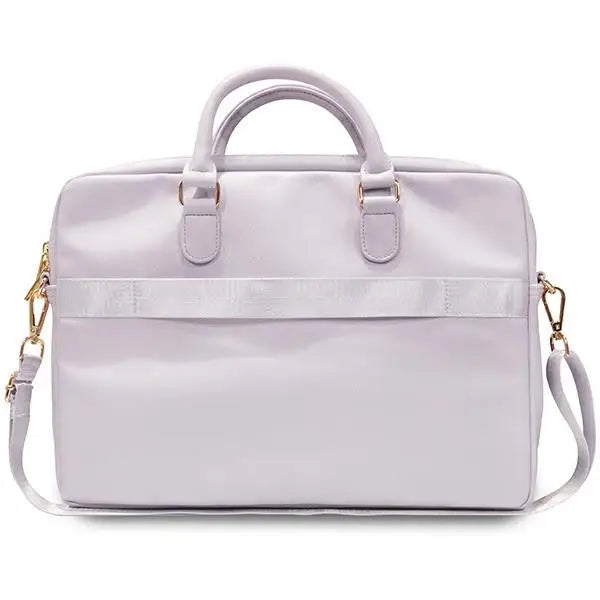 Guess Triangle 4G bag for a 16’’ laptop - purple - Laptop bags<<<HurtelXML