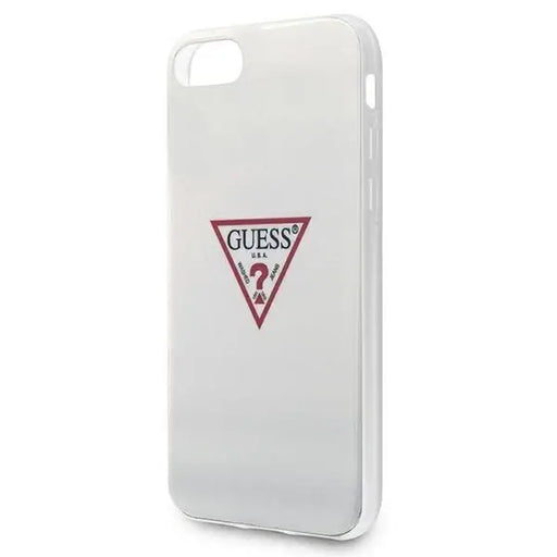 Guess Triangle Collection case for iPhone 7 / 8 / SE 2020 / SE 2022 - white - Cell phone cases and covers<<<HurtelXML