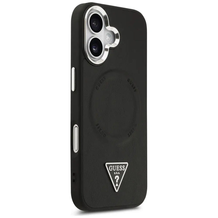 Guess Triangle Logo MagSafe case for iPhone 17 - black - Cell phone cases and covers<<<HurtelXML
