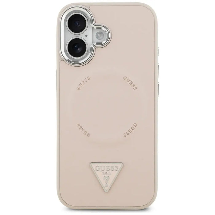 Guess Triangle Logo MagSafe case for iPhone 17 - pink - Cell phone cases and covers<<<HurtelXML