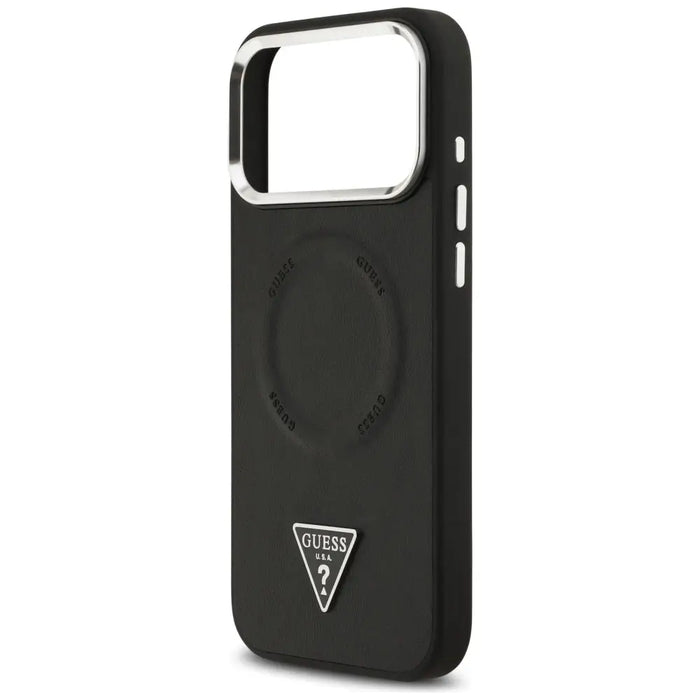 Guess Triangle Logo MagSafe case for iPhone 17 Pro - black - Cell phone cases and covers<<<HurtelXML