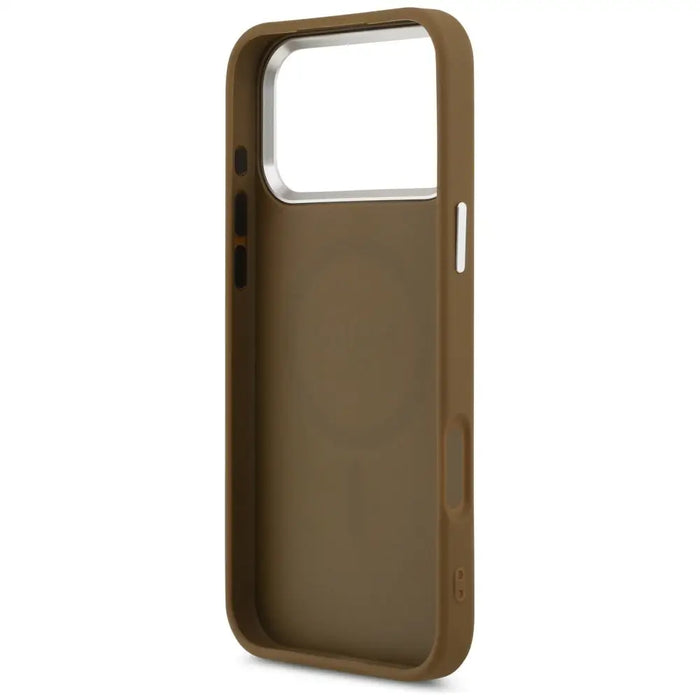 Guess Triangle Logo MagSafe case for iPhone 17 Pro Max - brown - Cell phone cases and covers<<<HurtelXML