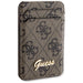 Guess Wallet Card Slot Stand GUWMSHG4SHW case - brown MagSafe 4G Classic Logo - Cell phone cases and covers<<<HurtelXML