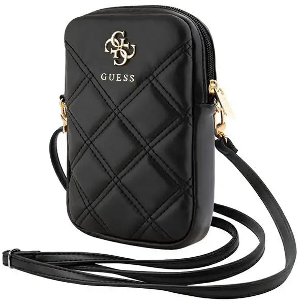 Guess Zip Quilted 4G bag - black - Others<<<HurtelXML