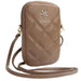 Guess Zip Quilted 4G bag - brown - Laptop bags<<<HurtelXML