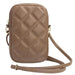 Guess Zip Quilted 4G bag - brown - Laptop bags<<<HurtelXML
