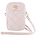 Guess Zip Quilted 4G bag - pink - Others<<<HurtelXML