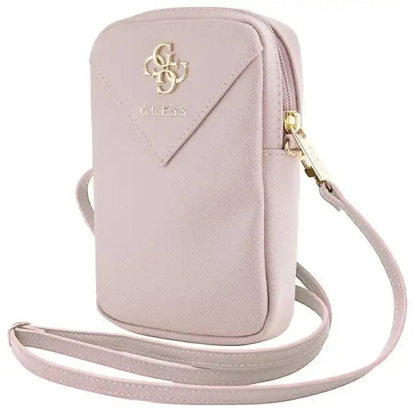 Guess Zip Triangle 4G bag - pink - Others<<<HurtelXML
