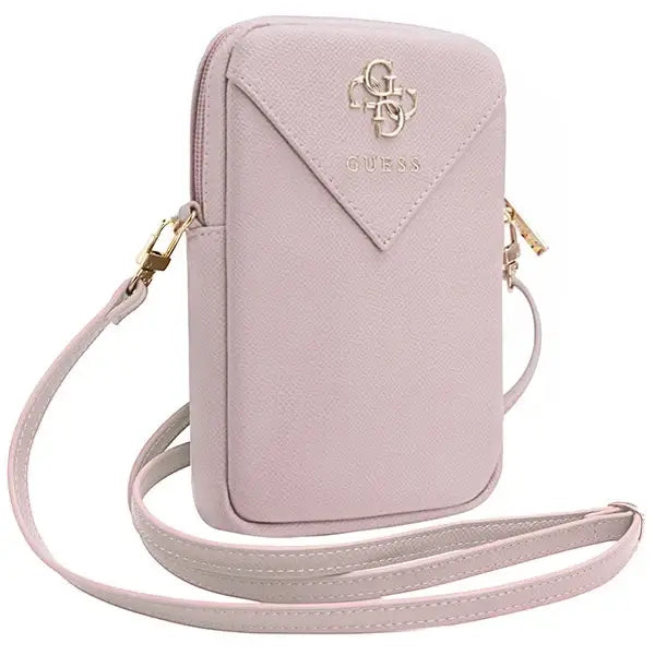 Guess Zip Triangle 4G bag - pink - Others<<<HurtelXML