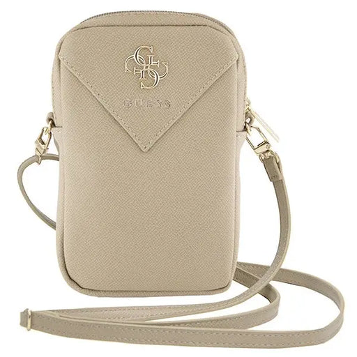 Guess Zip Triangle 4G phone bag - gold - Others<<<HurtelXML