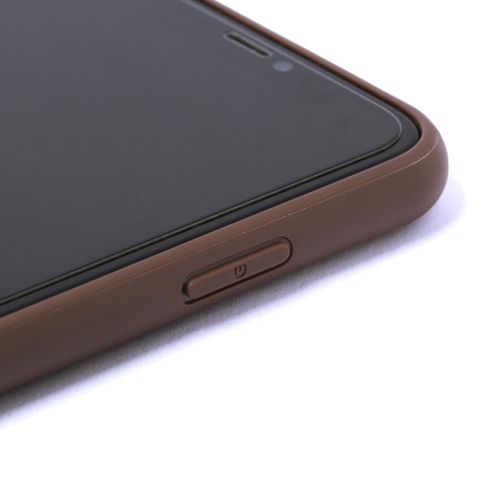 Guess 4G Big Metal Logo Case for iPhone 11 / Xr - Brown