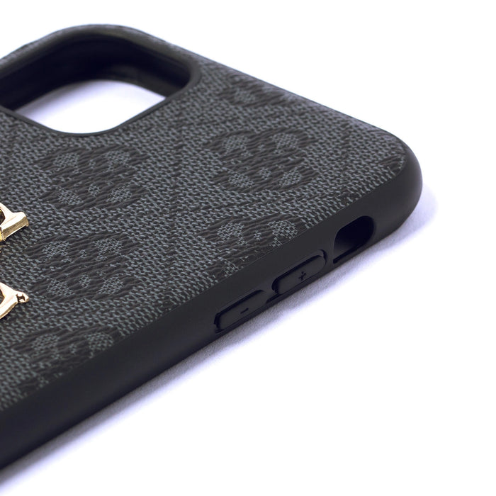 Guess case for iPhone 11 / XR 4G Big Metal Logo series - gray