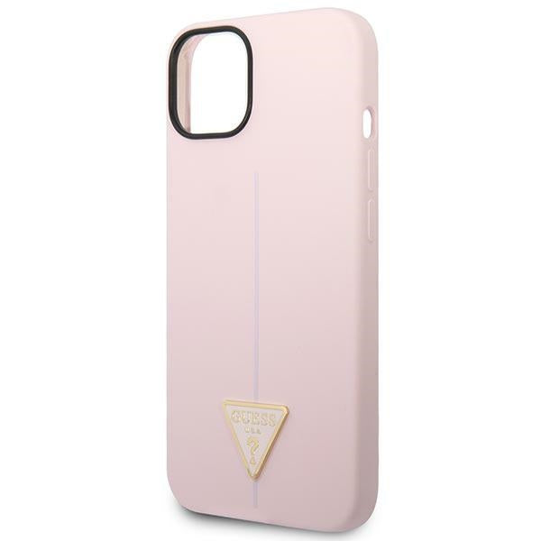 Guess GUHCP14MSLTGU iPhone 14 Plus 6.7 "purple / purple hardcase Silicone Triangle