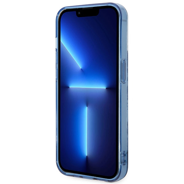 Guess GUHCP14XHGPLHB iPhone 14 Pro Max 6.7" blue/blue hardcase Porcelain Collection