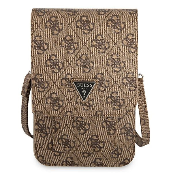Guess Handbag GUWBP4TMBR brown / brown 4G Triangle