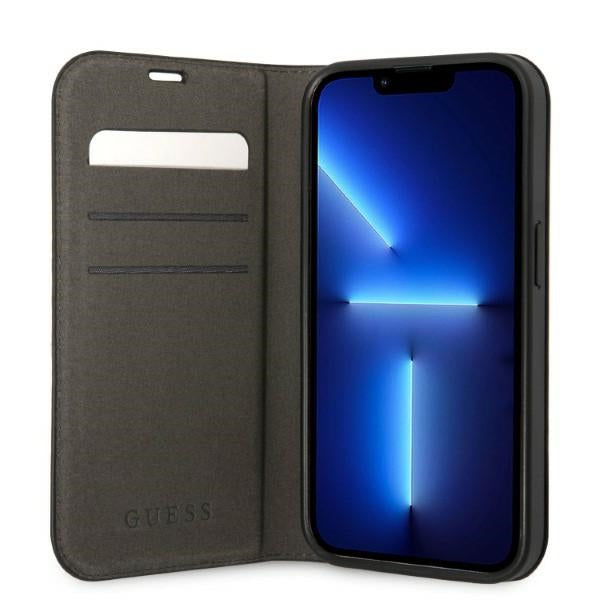 Guess GUBKP14SHG4SHK iPhone 14 6.1 "black / black book 4G Vintage Gold Logo