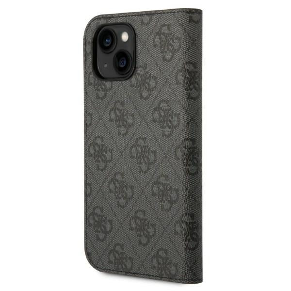Guess GUBKP14SHG4SHK iPhone 14 6.1 "black / black book 4G Vintage Gold Logo