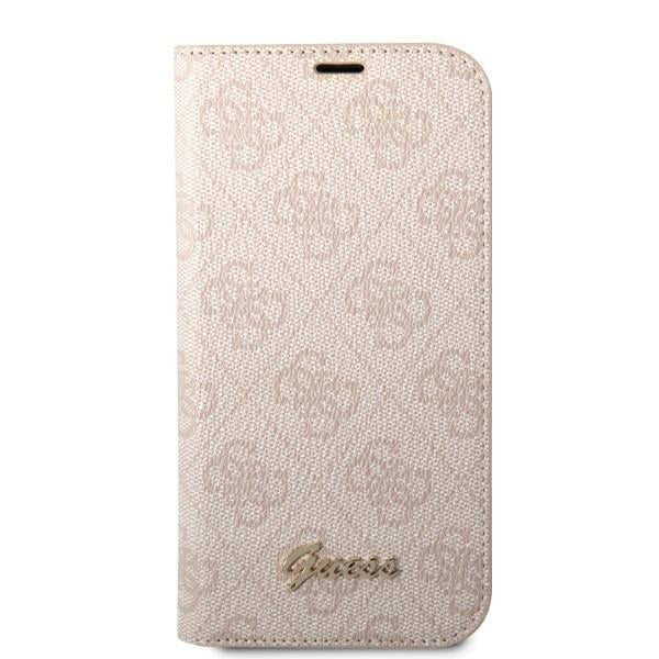 Guess GUBKP14SHG4SHP iPhone 14 6.1 "pink / pink book 4G Vintage Gold Logo