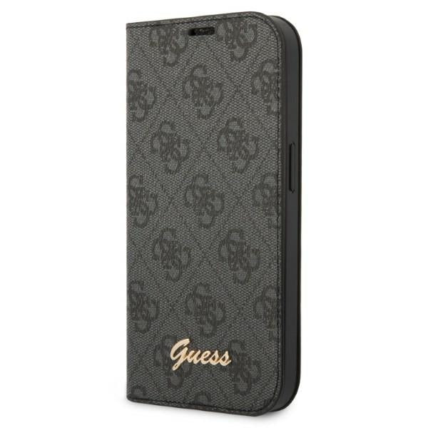 Guess GUBKP14XHG4SHK iPhone 14 Pro Max 6.7 &quot;black / black book 4G Vintage Gold Logo