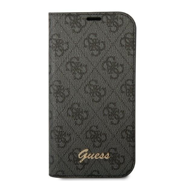 Guess GUBKP14XHG4SHK iPhone 14 Pro Max 6.7 "black / black book 4G Vintage Gold Logo