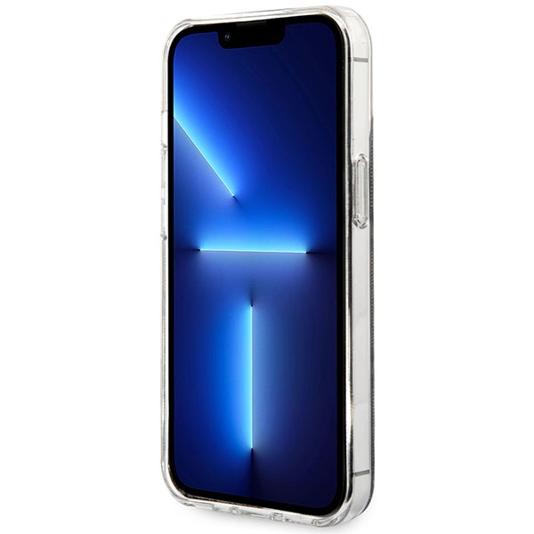 Set Guess GUBPP13LH4EACSW Case+ Charger iPhone 13 Pro brown/brown hard case 4G Print MagSafe