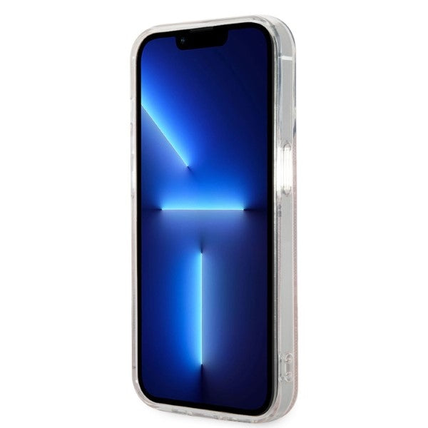 Set Guess GUBPP14LH4EACSP Case+ Charger iPhone 14 Pro 6.1" pink/pink hard case 4G Print MagSafe