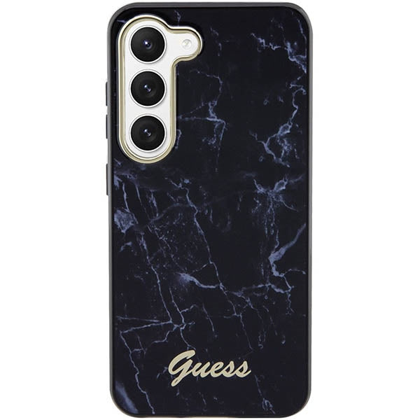 Guess GUHCS23SPCUMAK S23 S911 black/black hardcase Marble