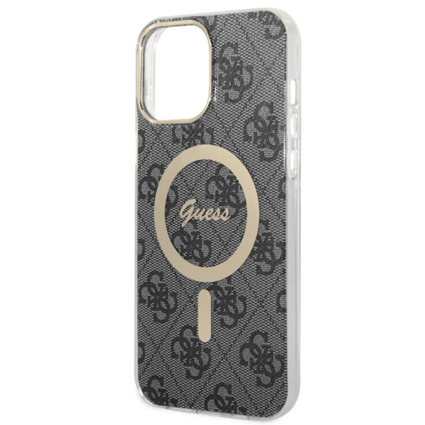 Guess GUHMP13XH4STK iPhone 13 Pro Max 6.7" black/black hardcase 4G MagSafe