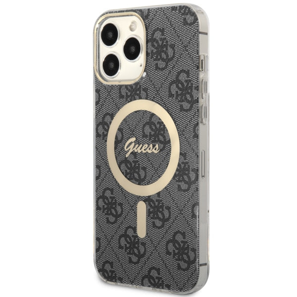 Guess GUHMP13XH4STK iPhone 13 Pro Max 6.7" black/black hardcase 4G MagSafe