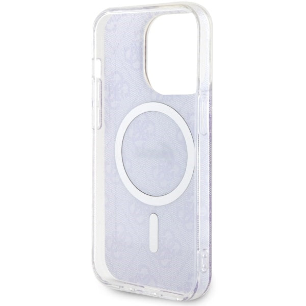 Guess GUHMP14LH4STU iPhone 14 Pro 6.1" purple/purple hardcase 4G MagSafe
