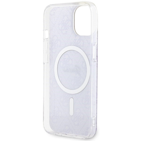 Guess 4G MagSafe case for iPhone 14 - purple