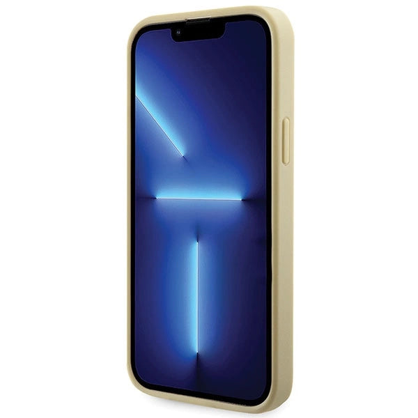 Guess GUHCP14MHDGTPD iPhone 14 Plus 6.7" gold/gold hardcase Rhinestone Triangle
