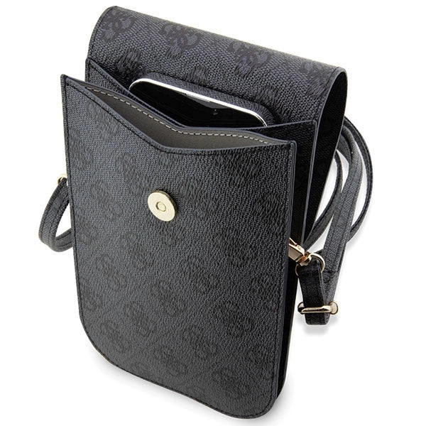 Guess 4G Stripe Handbag - Black