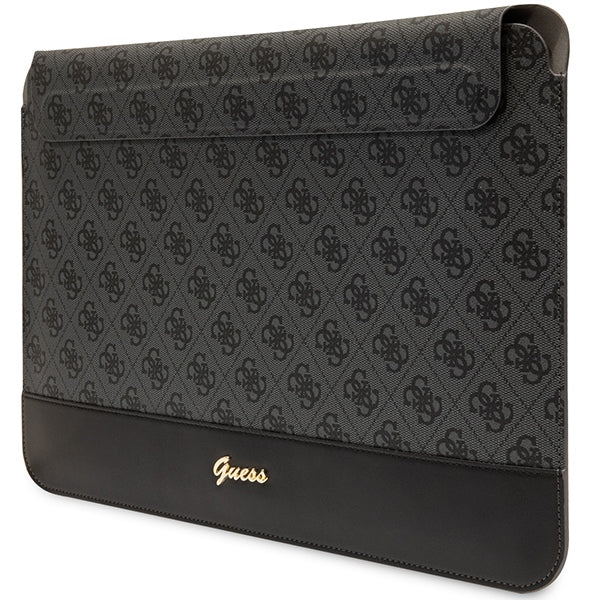 Guess 4G Stripe Metal Logo case for 14" laptop - black
