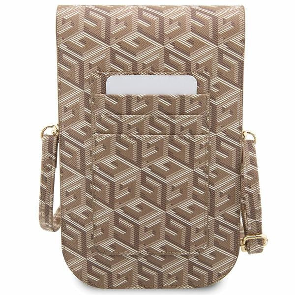 Guess Handbag GUWBHGCFSEW brown/brown GCube Stripe