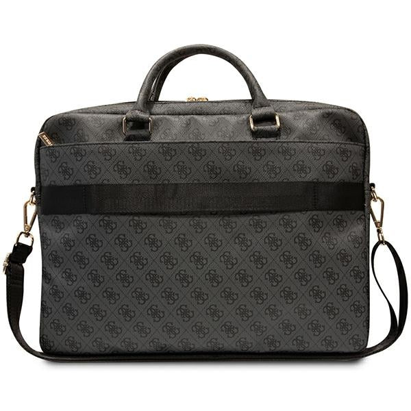Guess 4G Printed Stripes bag for a 16" laptop - black