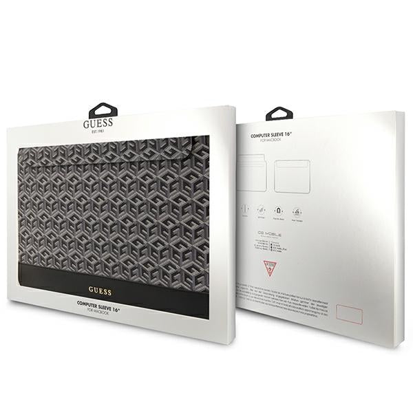 Guess GCube Stripes case for a 16" laptop - black