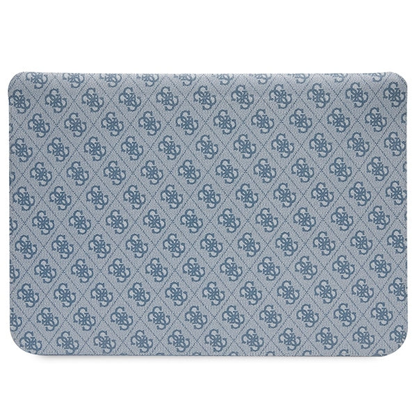 Guess 4G Printed Stripes cover for a 16" laptop - blue