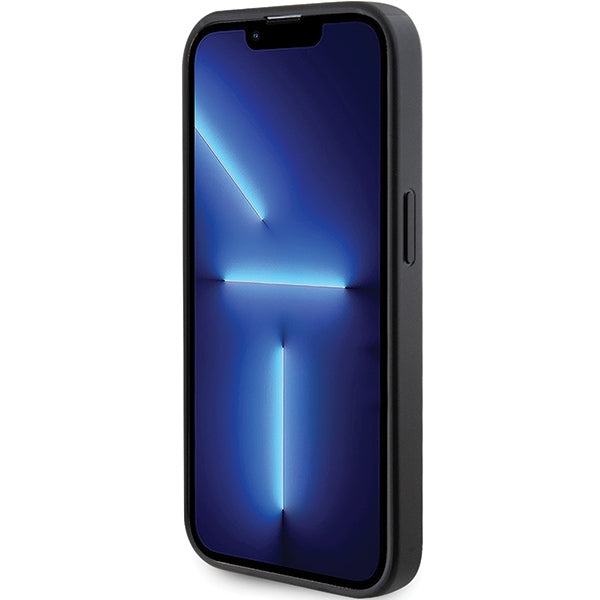 Guess GUHMP14XPSAHMCK case for iPhone 14 Pro Max 6.7" - black Saffiano MagSafe