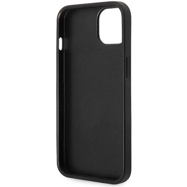 Guess 4G Big Metal Logo iPhone 15 Case - Gray