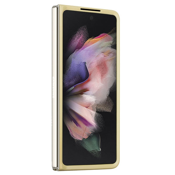 Guess Glitter Script case for Samsung Galaxy Z Fold 5 - gold